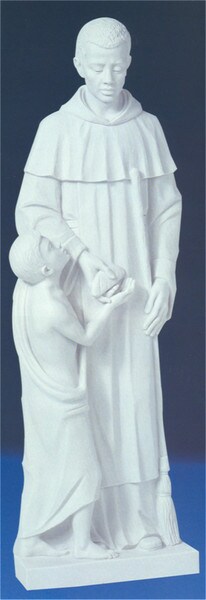 Saint Martin Large Marble Wall Plaque Made in Italy Religious Decor